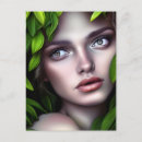 Search for druids postcards Green