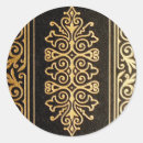 Search for black leather stickers Gold