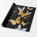 Search for flock wrapping paper Black