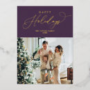 Search for purple christmas cards Gold