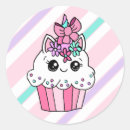 Search for whimsical cupcake stickers Purple