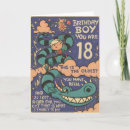 Search for 18th boy birthday cards Retro