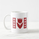 Search for red tulip mugs Vintage