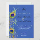 Search for monogram 7x5 invitations Peacock