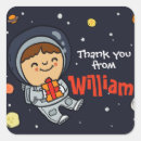 Search for space thank you stickers Boy