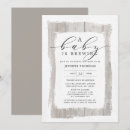 Search for wood baby shower invitations Barn