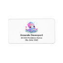 Search for squid return address labels Tentacles