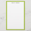 Search for apple stationery paper Green