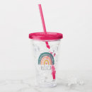Search for kids name tumblers Rainbow