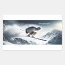 Search for downhill skier stickers Sports