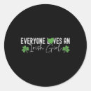 Search for lucky girl stickers Four leaf clover