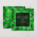 Search for lime and silver invitations Modern
