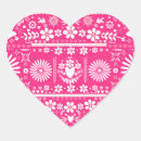 Search for hot pink heart stickers Party