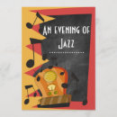 Search for blues music invitations Chalkboard