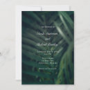Search for palm leaves wedding invitations Island