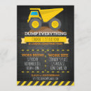 Search for construction equipment invitations for kids
