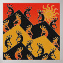 Search for native american design art Kokopelli