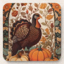 Search for turkeys coasters Autumn