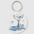 Search for whale key rings Watercolor