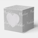 Search for silver favour boxes Typography