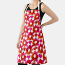 Search for red love heart aprons Simple
