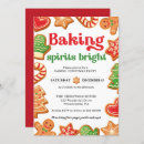 Search for baking christmas invitations Baking spirits bright