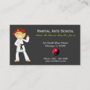 Search for karate business cards Yin yang