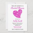 Search for fuschia bridal shower invitations Black