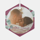 Search for glass christmas tree decorations Mr and mrs