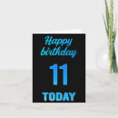 Search for 11 year old boy cards invites Eleven