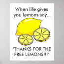 Search for when life gives you lemons posters Inspirational