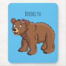 Search for funny bear cartoon mousepads For kids