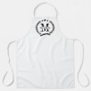 Search for vintage monogram aprons Bbq