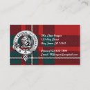 Search for clan business cards Scotland