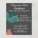 Search for gardening flyers Gardener