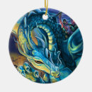 Search for blue dragon christmas tree decorations Cool
