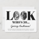 Search for look whos 50 invitations 50th
