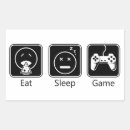 Search for eat sleep game stickers Controller