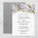 Search for floral baby sprinkle invitations Flowers