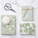 Search for sage green wrapping paper Girly