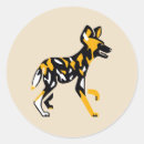 Search for hunting dogs stickers African wild dog
