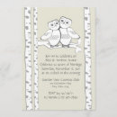 Search for owls save the dates Engagement