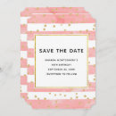 Search for confetti save the dates Stripes