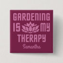 Search for gardening badges Typography