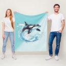 Search for white whale blankets Blue