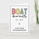 Search for ship names cards Boat