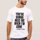 Search for johnny cash tshirts Music