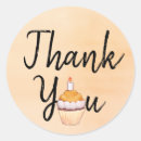 Search for orange cupcake stickers Birthday