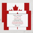 Search for canada flag invitations Maple leaf