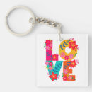 Search for rainbow colored key rings Cute